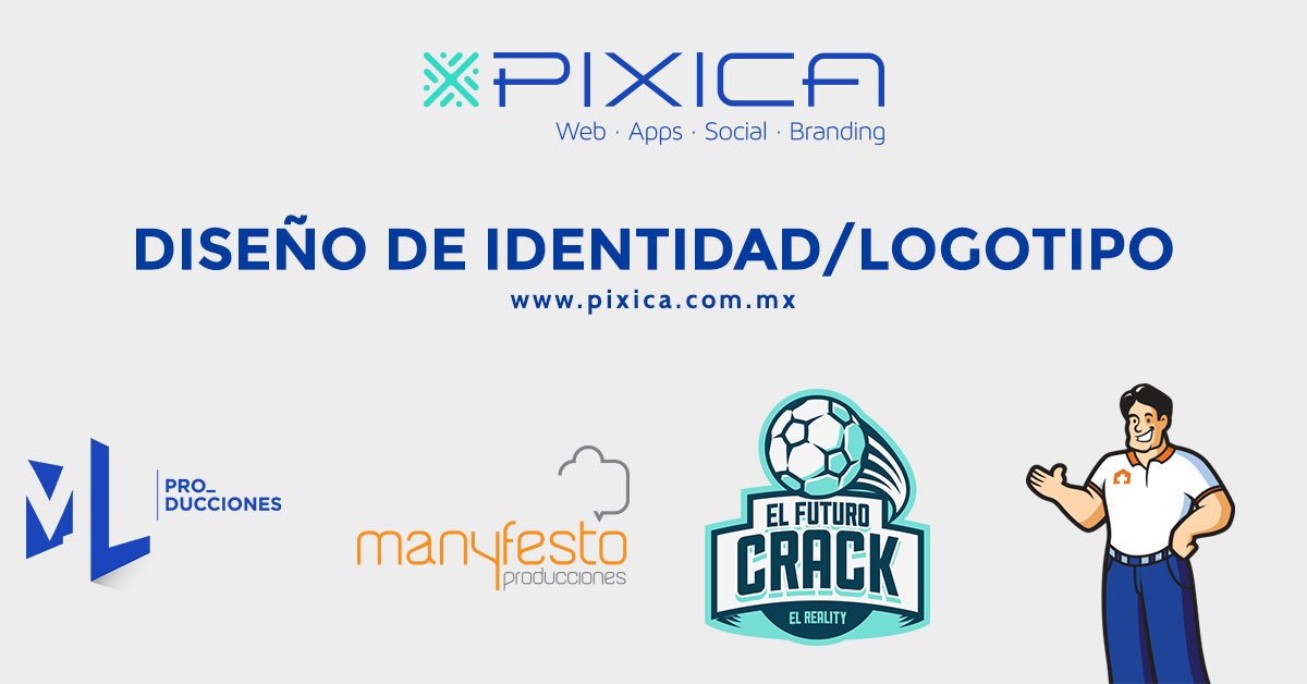 diseño de logotipos Puebla - Pixica